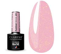 Claresa UV/LED Base Rubber base coat pour ongles en gel teinte 20 5 g