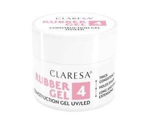 Claresa Caoutchouc Gel Construction Gel Caoutchouc 4 Bleu Moyen Rose 45g