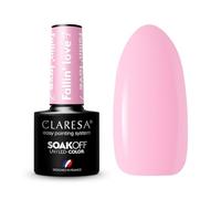 Claresa Fallin Love Vernis à ongles UV LED Collection Hybrid Manucure Soak Off Nail Polish Rose n°7 Fallin Love 5 ml
