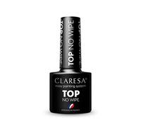 Claresa UV/LED Top No Wipe vernis de protection gel pour une brillance sans résidu collant 5 g