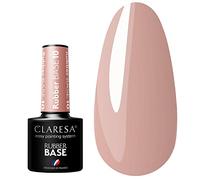 Claresa Rubber Base 10 5 ml aumodelant avec fibres de verre à utiliser aussi bien pour les couvertures ou pour les étirements de 1 cm maximum