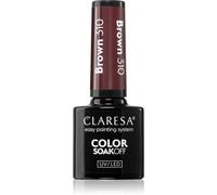 Claresa SoakOff UV/LED Color Brown vernis à ongles gel teinte 310 5 g