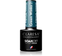 Claresa SoakOff UV/LED Color Green Winks vernis à ongles gel teinte 2 5 g
