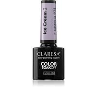 Claresa SoakOff UV/LED Color Ice Cream vernis à ongles gel teinte 2 5 g