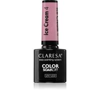 Claresa SoakOff UV/LED Color Ice Cream vernis à ongles gel teinte 4 5 g