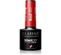 Claresa SoakOff UV/LED Color River vernis à ongles gel teinte Red 412 5 g
