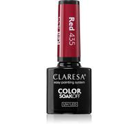 Claresa SoakOff UV/LED Color Warm Feelings vernis à ongles gel teinte Red 435 5 g