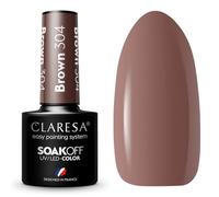 Claresa Vernis à ongles UV/LED Hybride Soak-off Marron N° 304 5 ml