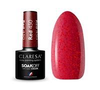 Claresa Vernis à ongles UV LED Collection Hybrid Manucure Soak Off Nail Polish Couleur Rouge N° 430 5 ml