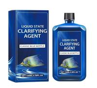 Clarifiant d'eau à Action Rapide pour Aquarium, Puissant purificateur d'eau d'eau Douce - Élimine Les impuretés de l'eau Trouble, Agent clarifiant Liquide, Formule Douce et sûre (1Pcs)