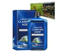 Clarifiant d'eau pour Aquarium à Action Rapide, Puissant purificateur d'eau Douce, Formule sûre et Douce, clarifie l'eau Trouble des Aquariums, Agent clarifiant Liquide pour Aquariums (2)