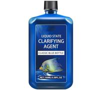 Clarificateur d'eau d'aquarium à Action Rapide, Agent de Clarification à l'état Liquide pour Aquarium, Purification de l'eau pour Aquarium, Utilisation sûre avec Les Poissons et Les Plantes (1)