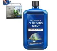 Clarificateur d'eau d'aquarium à action rapide, traitement de l'eau verte 2026, puissant clarificateur de purification de l'eau d'aquarium d'eau douce, traitement des mauvaises herbes pour étangs