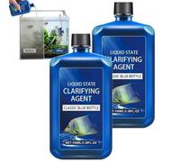 Clarificateur d'eau d'aquarium à action rapide, traitement de l'eau verte 2026, puissant clarificateur de purification de l'eau d'aquarium d'eau douce, traitement des mauvaises herbes pour étangs