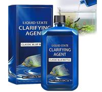 Clarificateur d'eau d'aquarium à action rapide, traitement de l'eau verte pour étang, couverture contre les mauvaises herbes pour bassins, élimine les aquariums, sans danger pour tous les poissons et