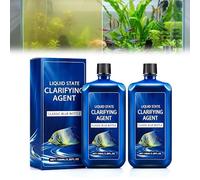 Clarificateur d'eau pour Aquarium À Action Rapide, 2026 Nouve Conditionneur Eau Aquarium, Naturel, Respectueux des Plantes, sans Danger pour Les Poissons, Efficace Toute L'année (3)