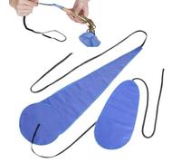 Clarinet Cleaning Kit, Saxophone Cloth Tool, 2 Piece Soft Fixture with Reliable Build, Music Accessory with Portable Utility, 18.11x4.72 inches Instrument Organizer, Care Gear for Student Musician