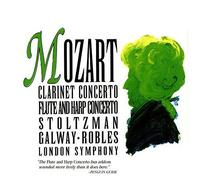 W. A. Mozart – Concerto pour clarinette / Andante en ut / Concerto pour flûte et harpe – CD – Sony