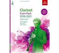 Clarinet Exam Pack 2018-2021, ABRSM Grade 4: Selected from the 2018-2021 syllabus. Score & Part, Audio Downloads, Scales & Sight-Reading (ABRSM Exam Pieces) - [Version Originale] Inconnu (Auteur)