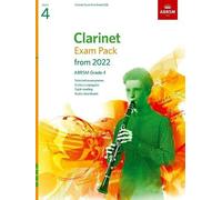 Clarinet Exam Pack From 2022, Abrsm Grade 4