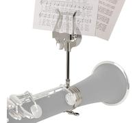 Clarinet Music Holder - de musiques de feuilles, trompette Marching Lyre | Strong Spring Instrument Lyre, Portable Music Book Holder for Performance Performance ACCESSOIR D'INSTRUMENT DE VEN