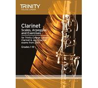 Clarinet Scales Grades 1-8 from 2015