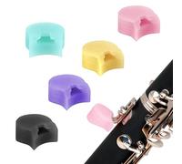 Clarinet Thumb Rest Cushion - Silicone Clarinet Thumb Pad (5-Pack) | Arc Design Comfortable Finger Rest For Clarinèt Oboe | Protector Pad For Long Playing Sessions, Instrument Accessory