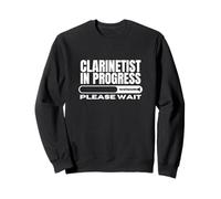 Clarinetist In Progress Loading Funny Clarinette Sweatshirt