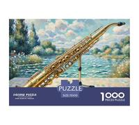Clarinette 1000 Piece Jigsaw Puzzle for Adults Family Challenge Toys Stress Relief Puzzle Exercise The Memory of The Brain for The Whole for Women, Gifts for Men 70x50cm/1000pcs