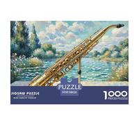 Clarinette 1000 Piece Jigsaw Puzzle for Adults Family Challenge Toys Stress Relief Puzzle Exercise The Memory of The Brain for Adults Gifts 38x26cm/1000pcs