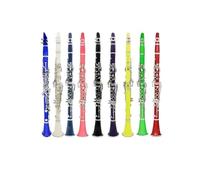 Clarinette Argentée Clarinette en si bémol instrument alto à 17 clés(4)