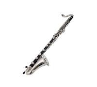 Clarinette basse plaquée argent pour performance