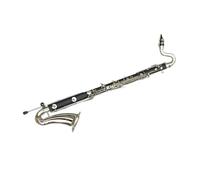 Clarinette basse professionnelle en si bémol touches plaquées argent