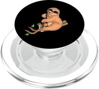 Clarinette Basse Sloth pour Enfants avec Grand Groupe PopSockets PopGrip pour MagSafe