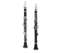 Clarinette Clarinette Bb C/G 17 Touches En Nickel Avec Accessoires Pour Instruments De Musique(810 C key)