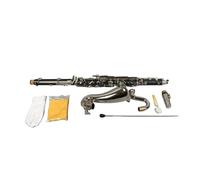 Clarinette Clarinette En Si Bémol Accordage En Mi Grave Clés Argentées Professionnelles Instrument De Musique Avec Étui