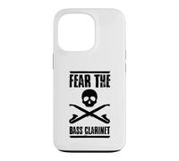 Clarinette Clarinettiste Halloween Fear The Bass Graphic Coque pour iPhone 13 Pro