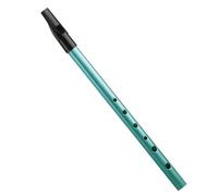 Clarinette en étain irlandaise générique, clé D, modèle à six trous avec étui de rangement et partition, instrument de musique de 30 cm pour débutants, intermédiaires et professionnels en concert