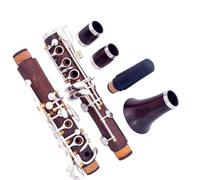 Clarinette En Si Bémol Clarinette C Tune 17 Touches | Clarinette C Tune Professional 17 touches plaqué argent Klarinet In Do(Cocobolo)
