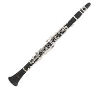 Clarinette en Sib Allemand Style Bois 20 Cles Argentèe corps: Èbonite Set Ètui