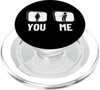 Clarinette fière et drôle Femme clarinettiste PopSockets PopGrip pour MagSafe