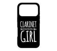 Clarinette Fille avec Motif de flèche en Forme de cœur de Style bohème Coque pour iPhone 17 Pro