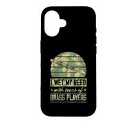 Clarinette I Wet My Reed with The Tears of Brass Players Coque pour iPhone 16