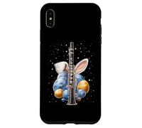 Clarinette Instrument Clarinettiste Pâques Œuf de Lapin Oreilles de Lapin Coque pour iPhone XS Max