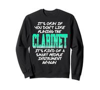 Clarinette Instrument Pour Gens Intelligents Drôle Sweatshirt