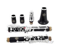Clarinette Instruments De Musique MORESKY Clarinette Professionnelle En Bois D'ébène Plaqué Argent 19 Touches