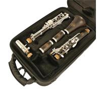 Clarinette Instruments De Musique MORESKY Clarinette Professionnelle En Ébène Plaqué Argent 19 Touches Brillantes(Ebony)