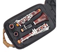 Clarinette Instruments De Musique MORESKY Clarinette Professionnelle En Ébène Plaqué Argent 19 Touches Brillantes(Type1)
