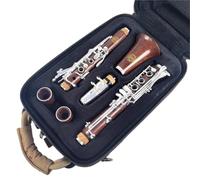 Clarinette Instruments De Musique MORESKY Clarinette Professionnelle En Ébène Plaqué Argent 19 Touches Brillantes(Type2)