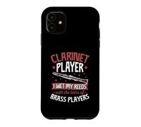 Clarinette Je mouille Mes anches avec Les Larmes Coque pour iPhone 11